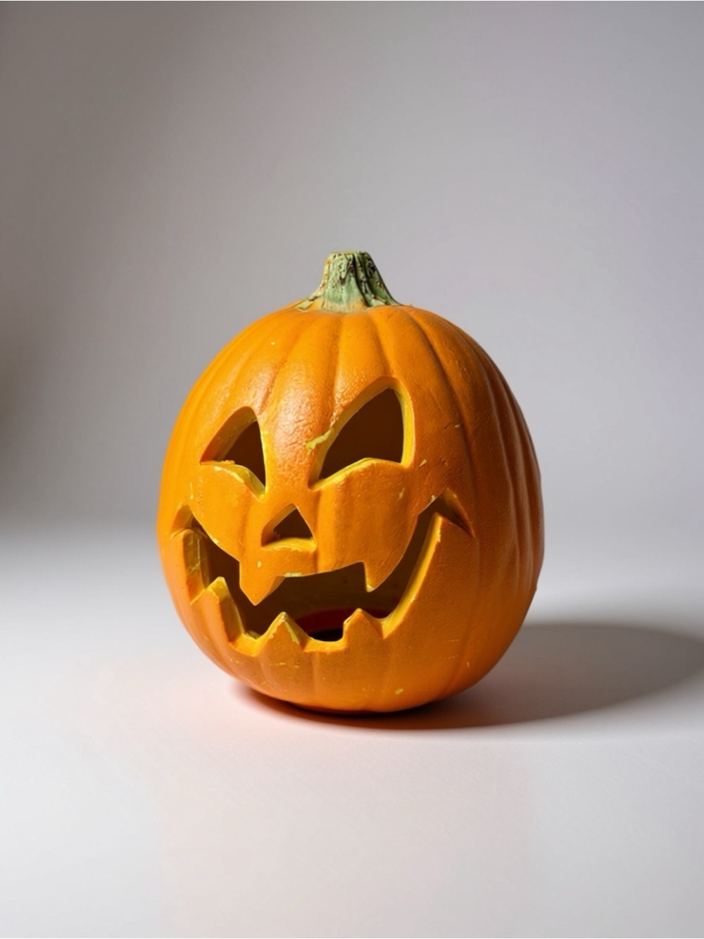 Orange Pumpkin Jack-O'-Lantern - Halloween - Holiday Decor